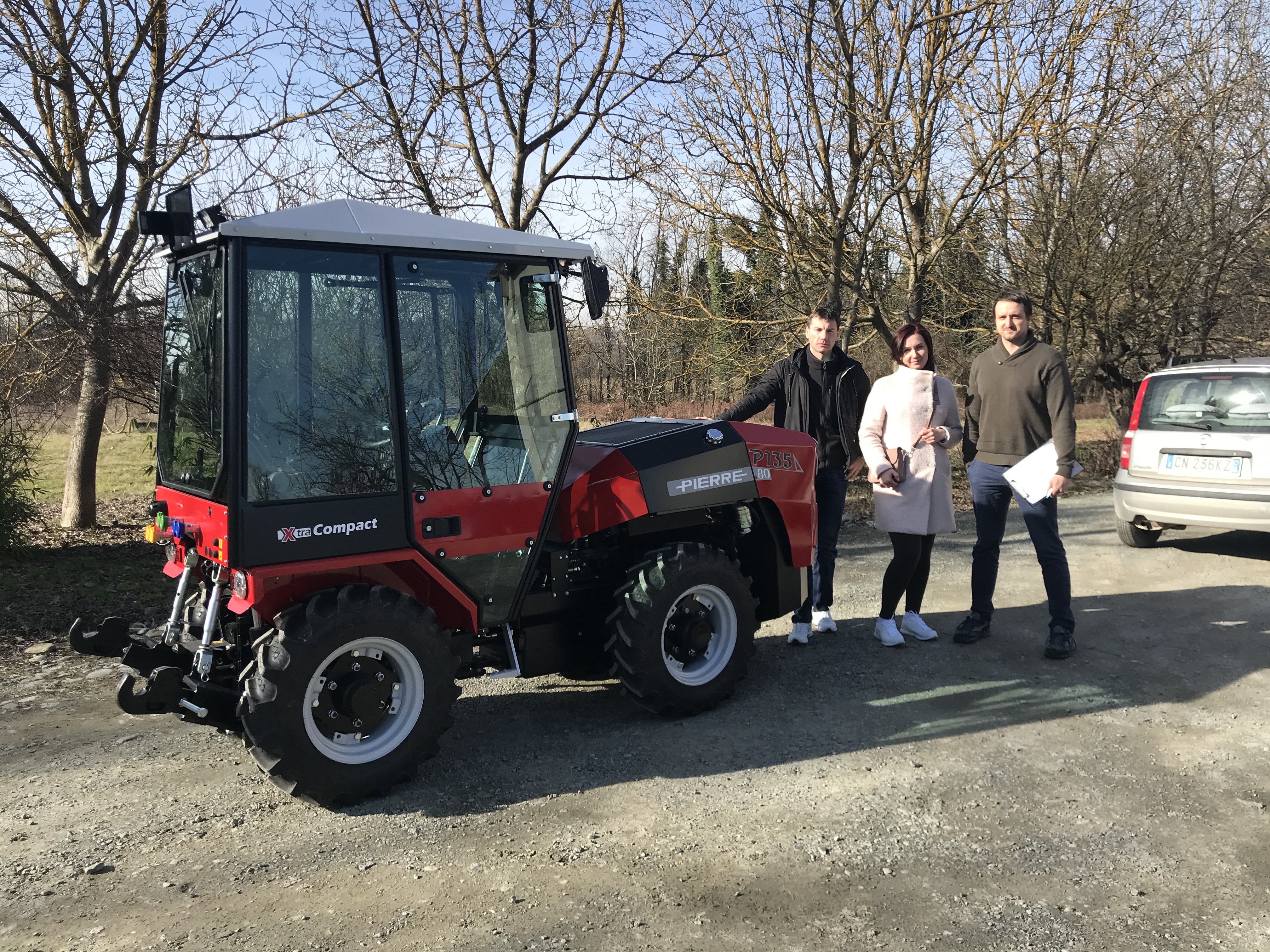 Знакомство с производством мини-тракторов в Италии