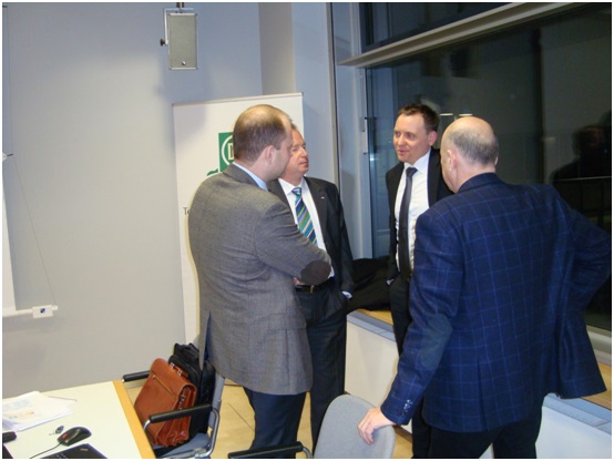 Обсуждение возможностей взаимного сотрудничества с представителем  компании SGS в Германии Томасом Менке (Thomas Mencke).