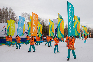 Зимний этап марафона «Земля спорта» объединит участников из 30 регионов