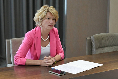 Оксана Лут и Владимир Балтер обсудили развитие инструментов льготного лизинга сельхозтехники